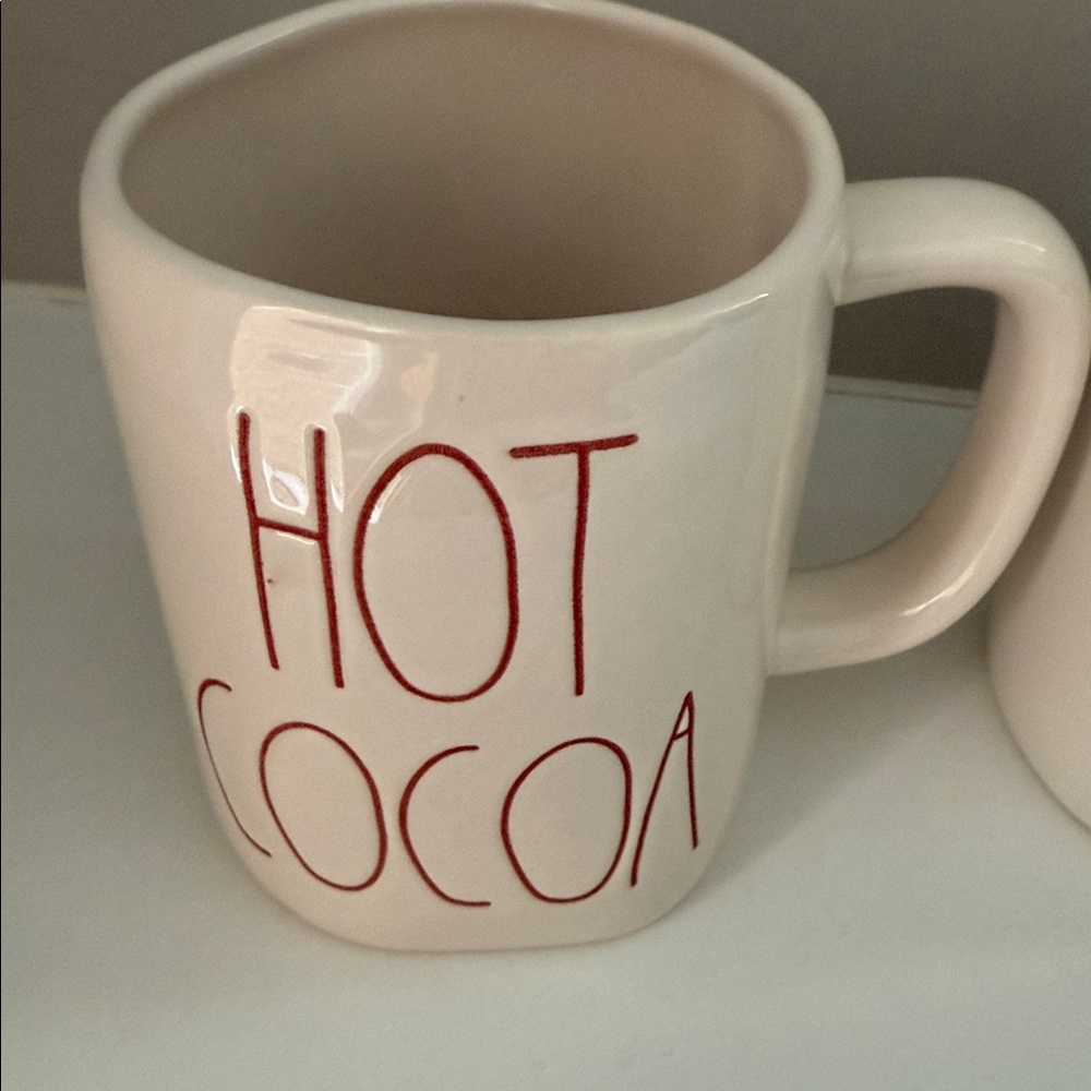 Rae Dunn Hot Cocoa Mug x 2 - Picture 3 of 10
